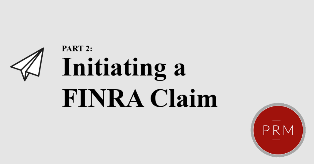 Initiating a FINRA Claim